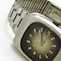 ゾディアック オートマチック デイト ブラウングラデーション文字盤 レディースウオッチ デッドストック