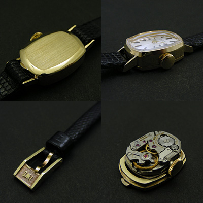 IWC アンティーク 18K レディースウオッチ 分解掃除済み 03