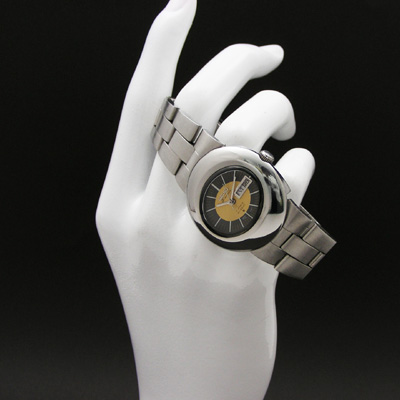 セイコー ディアマチック グレー＆ゴールド文字盤 レディースウオッチ