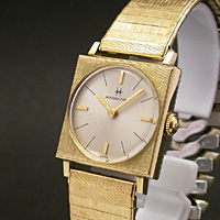 ハミルトン スクエアケース ボーイズサイズ 美品