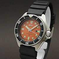 セイコー ダイバー プロフェッショナル オレンジダイアル レディースウオッチ