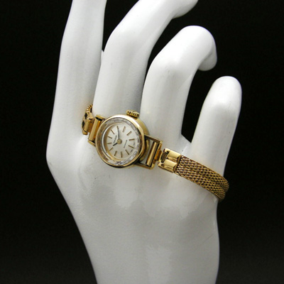 ティソ サフィール プリズム風防 レディースウオッチ 分解掃除済み