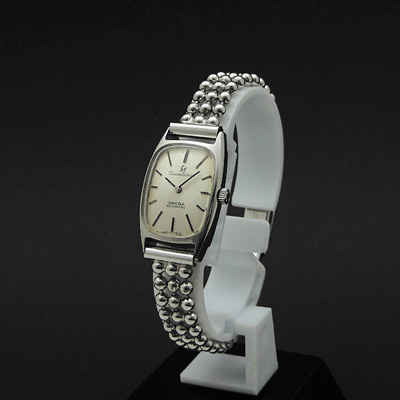 オメガ コンステレーション レクタンギュラーケース バブルブレス レディースウオッチ