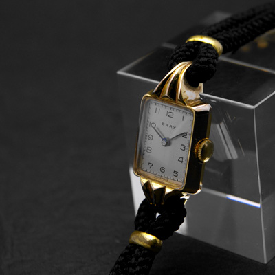 ERAX レディースアンティークウオッチ アラビア数字インデックス ブルースチールハンド 手巻き 03