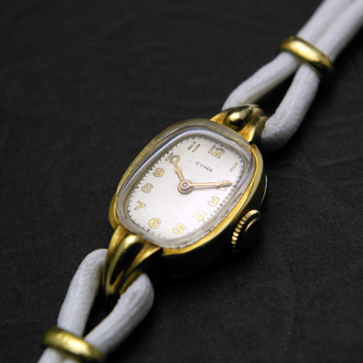 シーマ レディースアンティークウオッチ アラビア数字インデックス デッドストック 手巻き