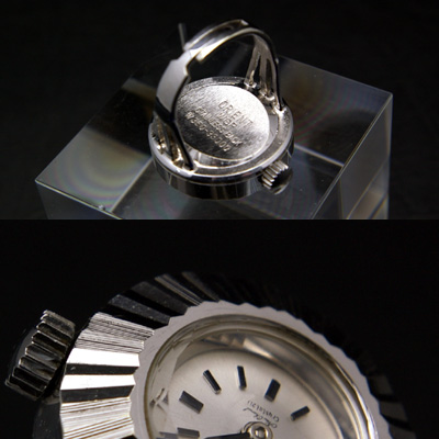 オリエント リングウオッチ ピラミッドベゼル レディースアンティークウオッチ 03