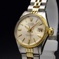 ロレックス オイスターパーペチュアルデイトジャスト レディース コンビ Ref.6517