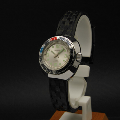 ペファンダ ダイバーズ シルバーダイアル レディースアンティークウオッチ 良品