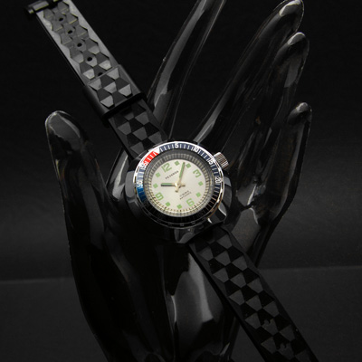 ペファンダ ダイバーズ シルバーダイアル レディースアンティークウオッチ 良品 03