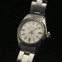 ロレックス オイスターパーペチュアル シルバーダイアル レディースアンティークウオッチ  Ref.6623