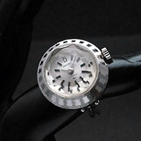 セイコー リングウオッチ シルバー カット風防 レディースアンティークウオッチ