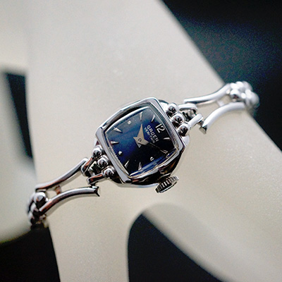 グリュエン パープルダイアル レディースアンティークウオッチ デッドストック 02