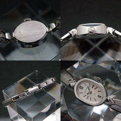 ブローバ オーバルフェイス 手巻き レディースウオッチ アンティーク 良品 03