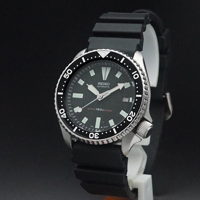 セイコー ブラックボーイ SKX007 自動巻き 機械式 ダイバーズ - 時計