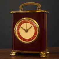 リュージュ社オルゴール アラーム置き時計 ドイツ製